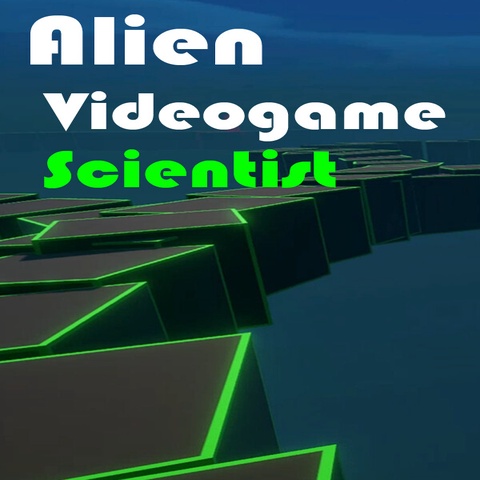 Alien Video Game Scientist Art