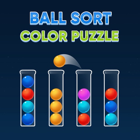 Ball Sort Color Puzzle Art