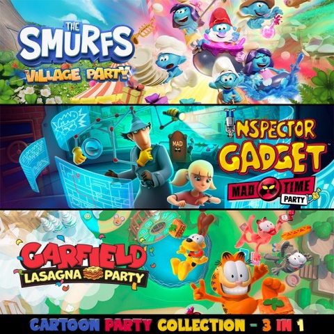 Cartoon Party Collection - 3 in 1 Art