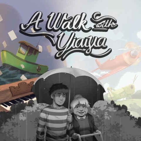 A Walk With Yiayia Art