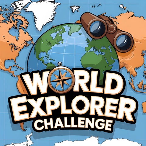 World Explorer Challenge Art