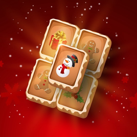 Wonderland Christmas Mahjong Art