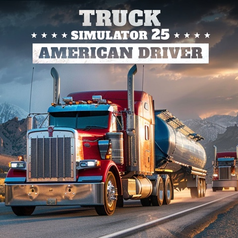 Truck Simulator 25 - American Driver Art