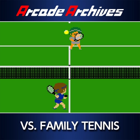 Arcade Archives VS. FAMILY TENNIS Art