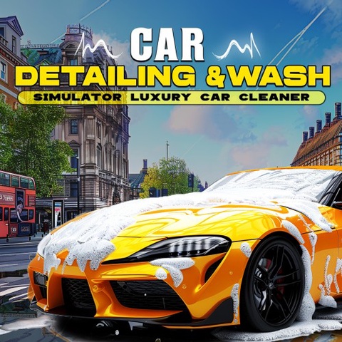 Car Detailing & Wash Simulator : Luxury Car Cleaner Art