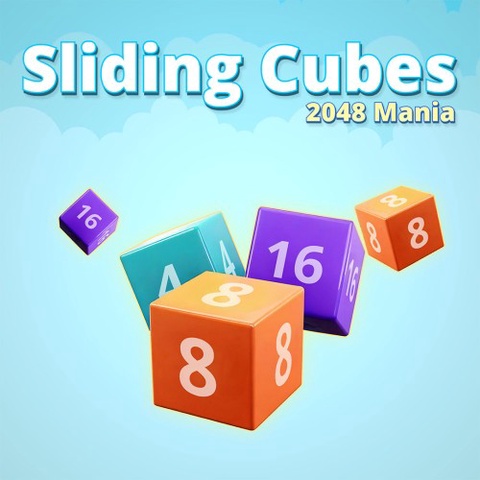 Sliding Cubes 2048 Mania Art