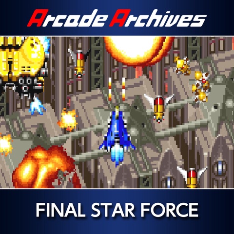 Arcade Archives FINAL STAR FORCE Art