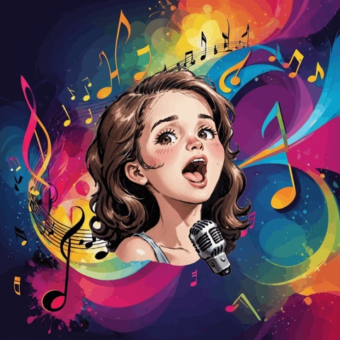 Singing Challenge Art
