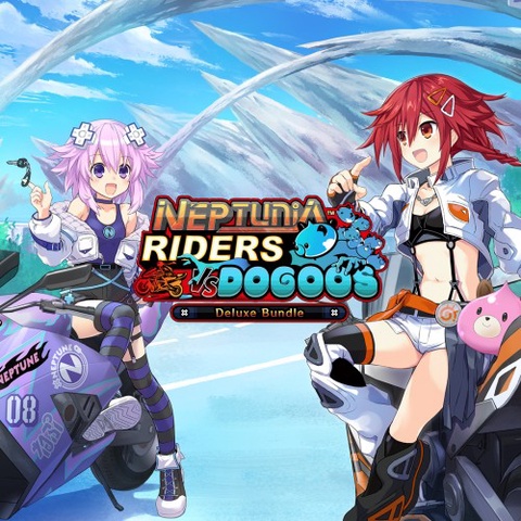 Neptunia Riders VS Dogoos Digital Deluxe Bundle Art
