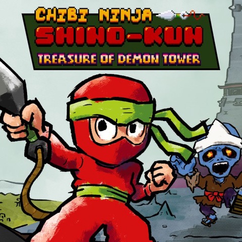 Chibi Ninja Shino-kun Treasure of Demon Tower Art