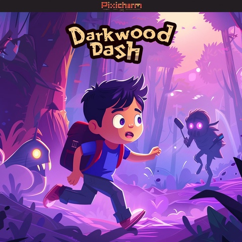 Pixicharm - Darkwood Dash Art