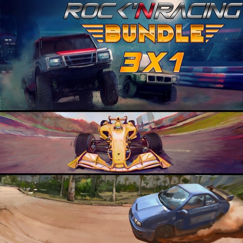 Rock 'N Racing Bundle 3 in 1 Art