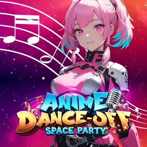 Anime Dance-Off - Space Party Art