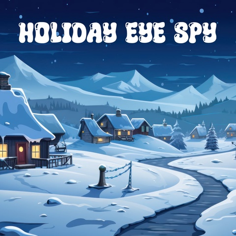 Holiday Eye Spy Art