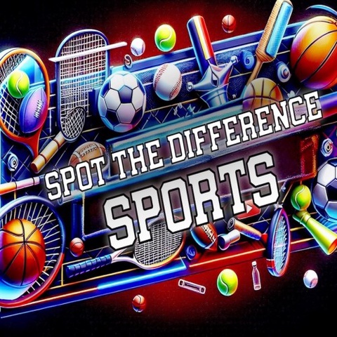 Spot The Difference Sports Art