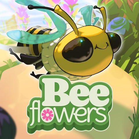 Bee Flowers Art