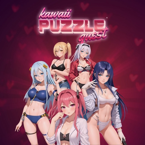 Kawaii Puzzle Quest Art