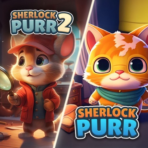 Sherlock Purr Adventures Art