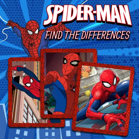 Spider Find The Differences Art