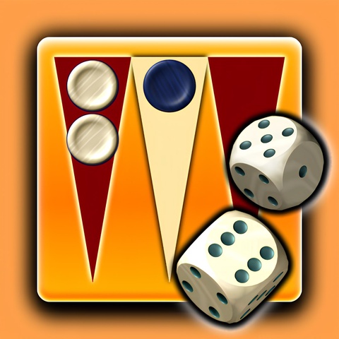Backgammo 3D Master: Two Player Board Game Art