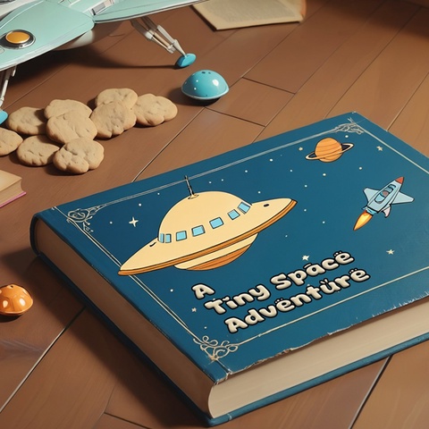 A Tiny Space Adventure Art