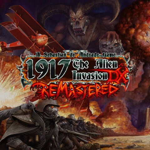1917 - The Alien Invasion DX Remastered Art
