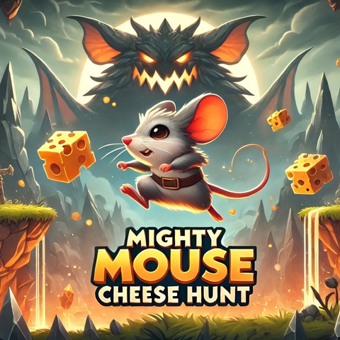 Mighty Mouse Cheese Hunt Art