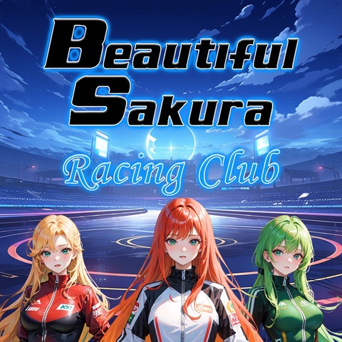 Beautiful Sakura: Racing Club Art