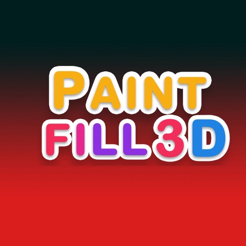 Paint Fill 3D Art