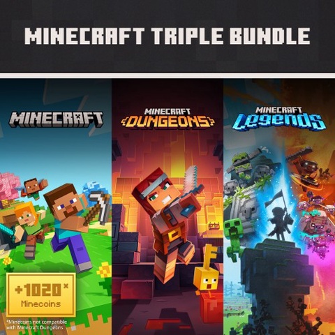Minecraft Triple Bundle Art