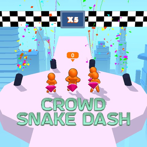 Crowd Snake Dash Art