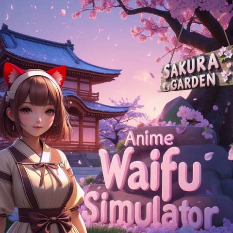 Anime Waifu Simulator: Sakura Garden Art