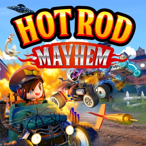 Hot Rod Mayhem Art