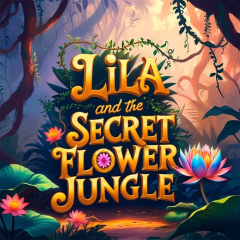 Lila and the Secret Flower Jungle Art