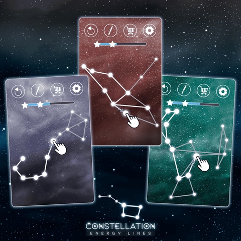 Constellation Energy Lines Art
