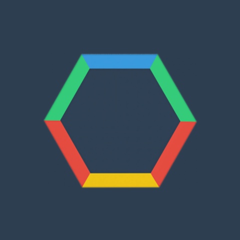 Tetris Hexagon - Block puzzle games Art