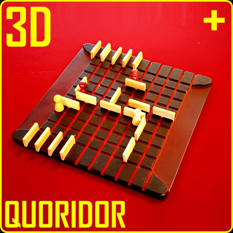 Quoridor Plus : Ultimate Strategy Board Game Art
