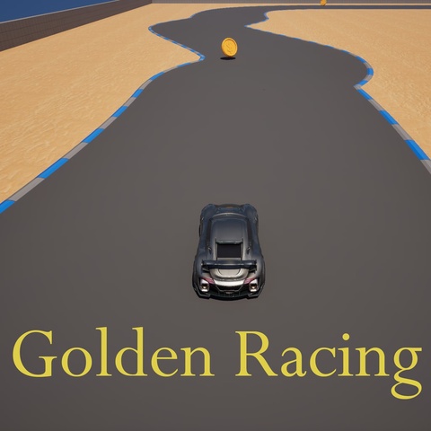 Golden Racing Art