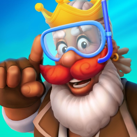 Royal Island: PvP Match 3 Game Art