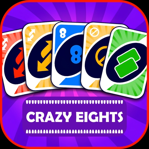 Crazy Eights ONO - Card Game Plus Art