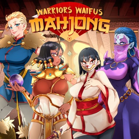 Warriors Waifus Mahjong Art
