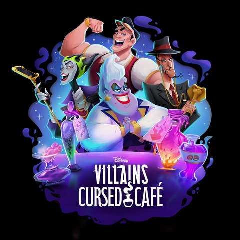 Disney Villains Cursed Café Art