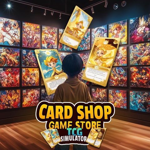 CARD SHOP GAME STORE - TCG SIMULATOR Art