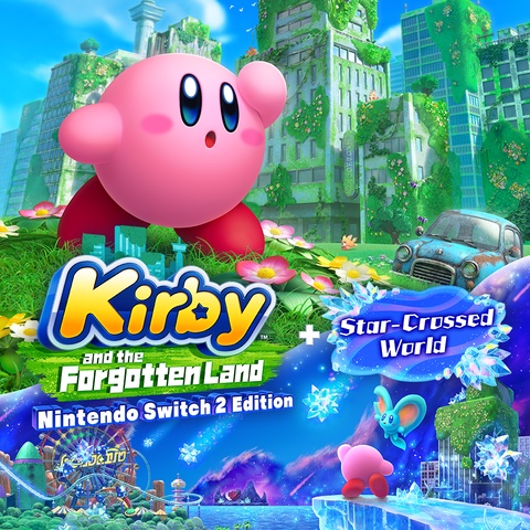 Kirby and the Forgotten Land – Nintendo Switch 2 Edition + Star-Crossed World Art
