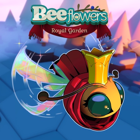 Bee Flowers: Royal Garden Art