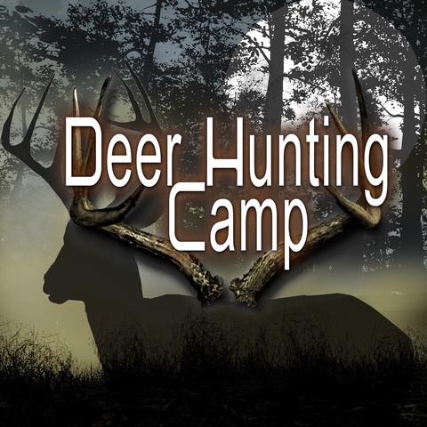 Deer Hunting Camp Art