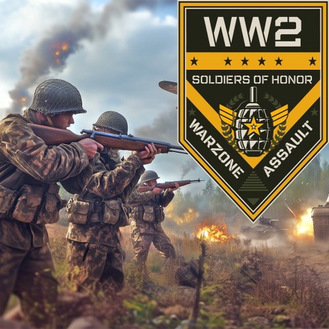 WW2 Soldiers of Honor - Warzone Assault Art