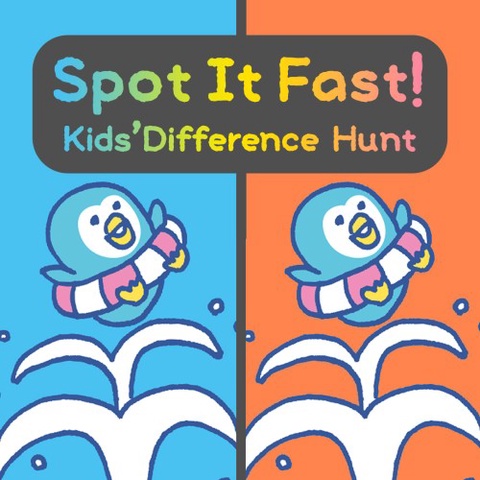 Spot It Fast! Kids’ Difference Hunt Art