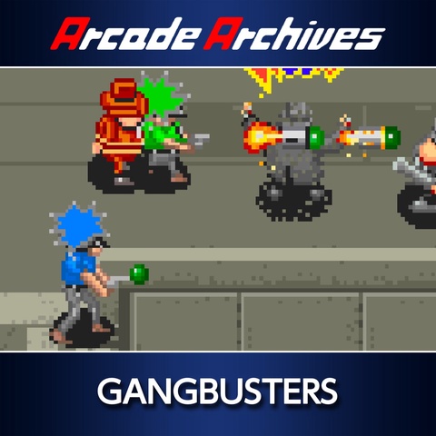 Arcade Archives GANGBUSTERS Art