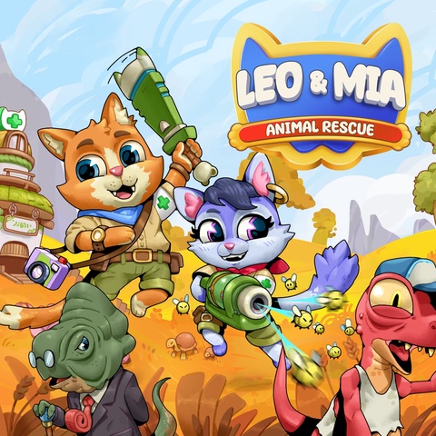Leo & Mia: Animal Rescue Art